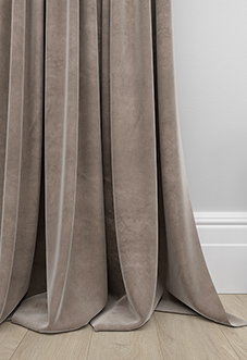 Ultra Luxe Velvet, Warm Brown - Made to Measure Curtains